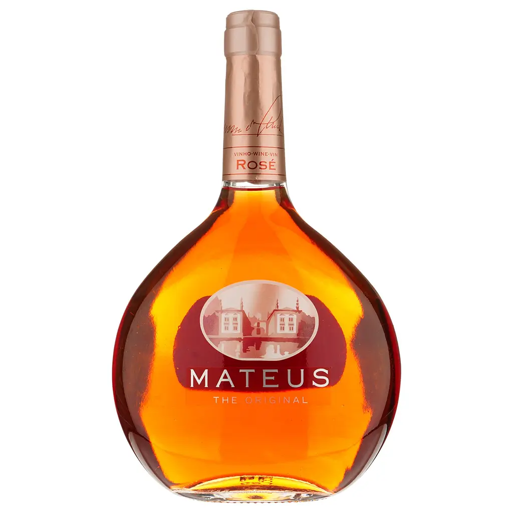 Набір вино Sogrape Vinhos Mateus Rose рожеве напівсухе 0.75 л + вино Sogrape Vinhos Mateus Rose рожеве напівсухе 0.25 л - фото 3