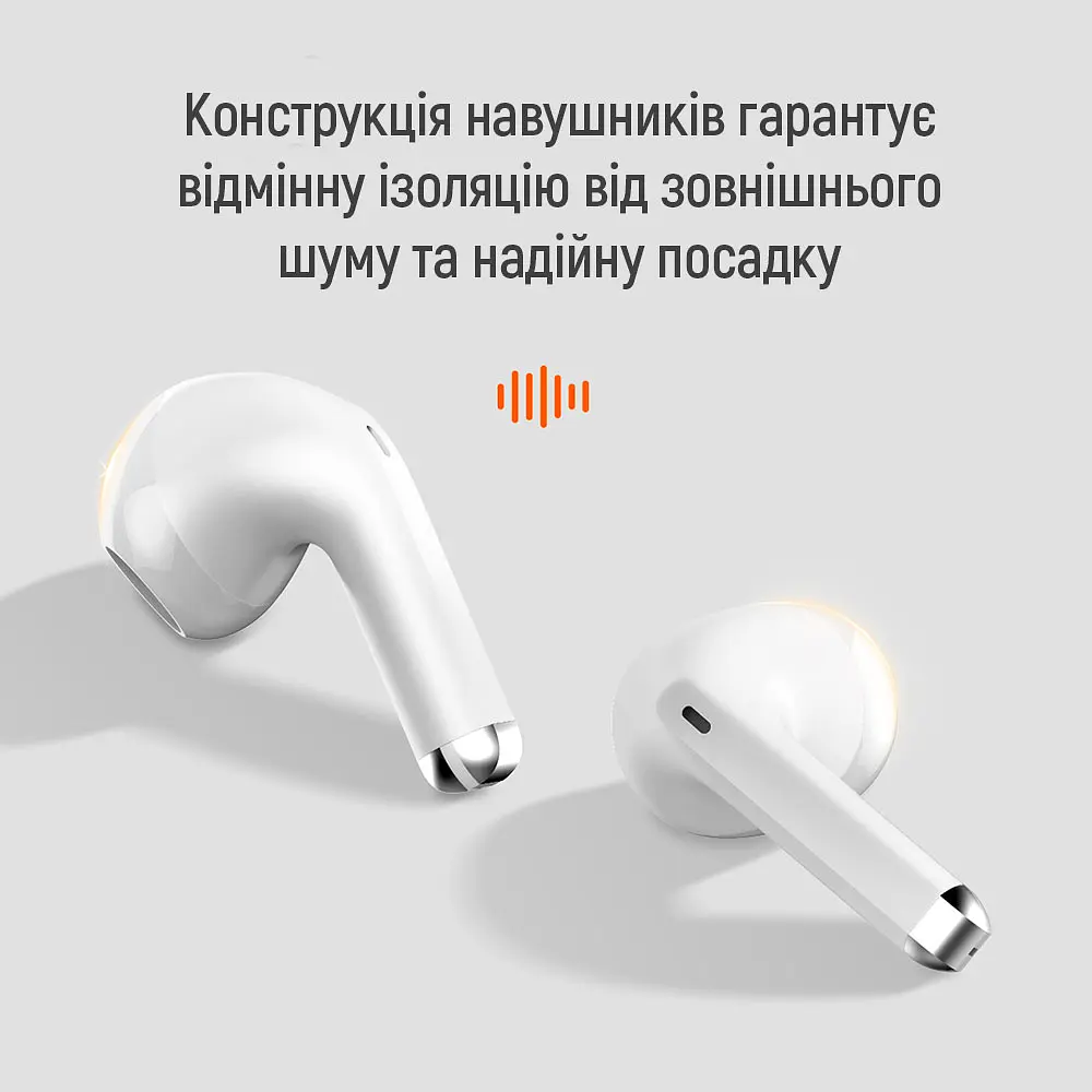 Навушники ColorWay Slim TWS-2 Earbuds White - фото 13