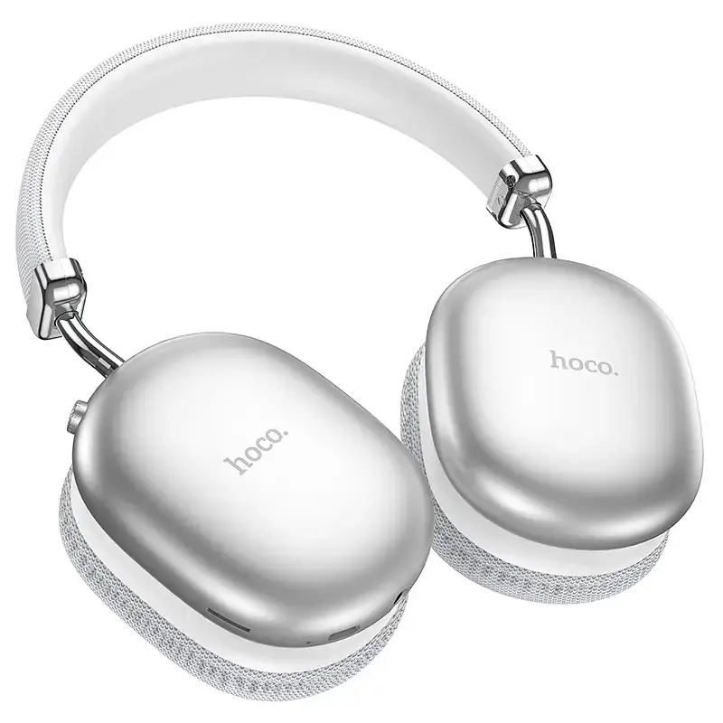 Бездротові накладні навушники HOCO W35 Max Joy BT headphones Silver - фото 3