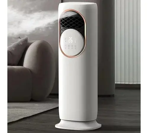 Вентилятор підлоговий побутовий DOMOTEC MS-1630 White для дому та офісу • Потужний вентилятор для кімнати, спальні та квартири - фото 3