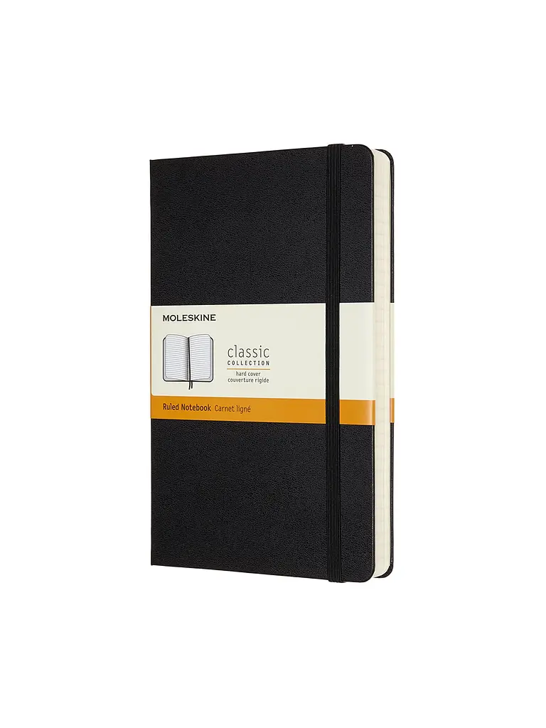 Записник Moleskine Classic Expanded середній, Лінійка Чорний (QP060EXP) - фото 2