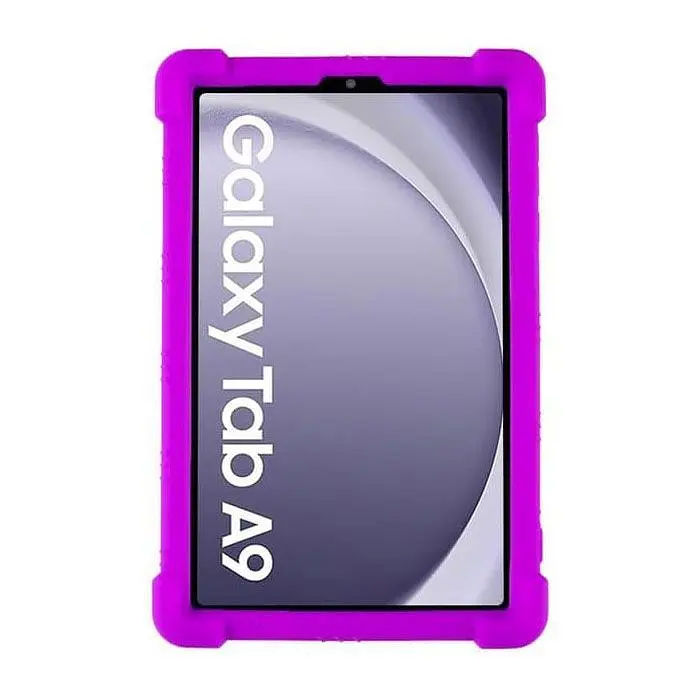 Чехол SoftGel Kids детский Samsung Galaxy Tab A9 SM X110 X115 Фиолетовый - фото 4