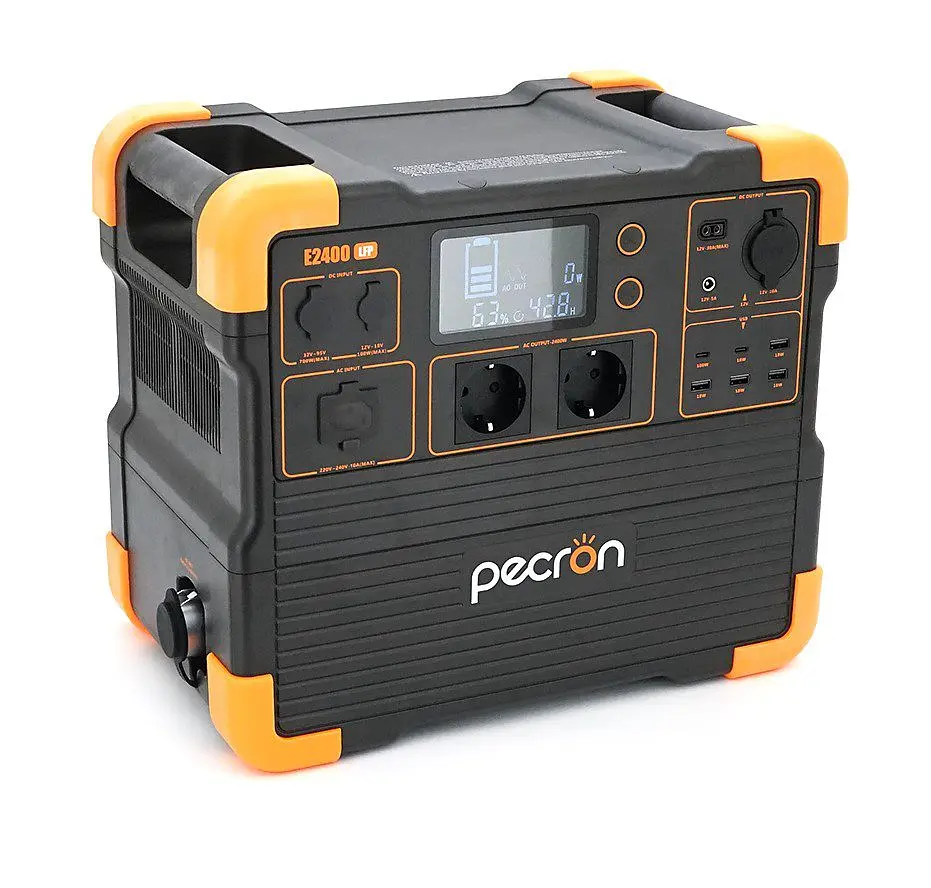 Портативна зарядна станція Pecron E-2400-LFP 2400W 2048Wh LiFePO4, LCD, APP Control - фото 3