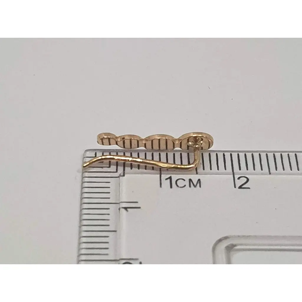 Золоті сережки-кафи KievGold. 2004069101 - фото 3