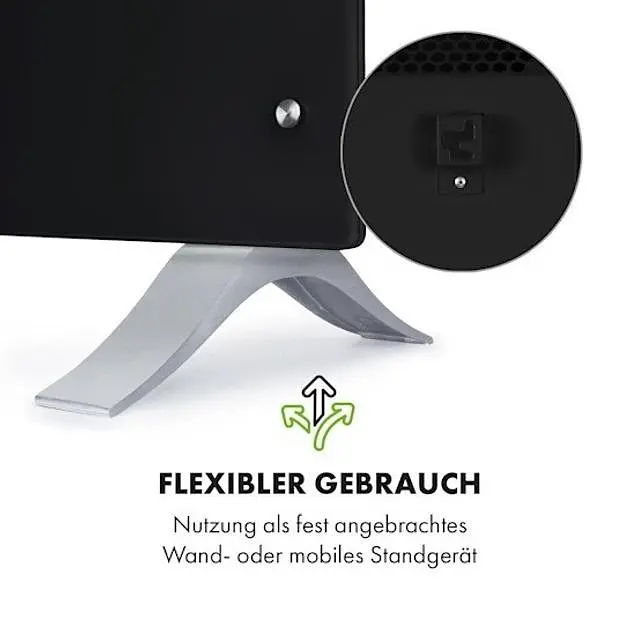 Конвекторный обогреватель Klarstein Bornholm Curved Ambient 2000 Вт (10033060) - фото 4