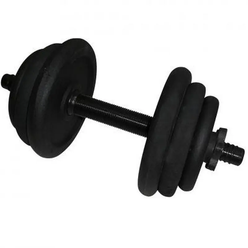 Гантель набірна лита Newt NE-300-GP013 12.5 кг чорний - фото 2
