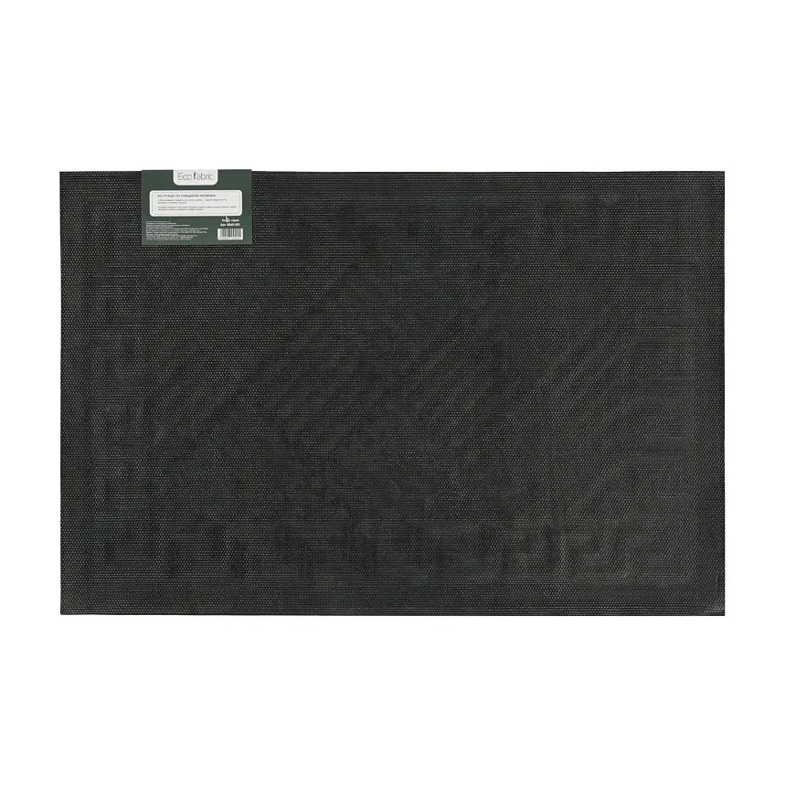 Килимок придверний Eco Fabric Смужки без кромки сірий 40 х 60 см (4060-012) - фото 4