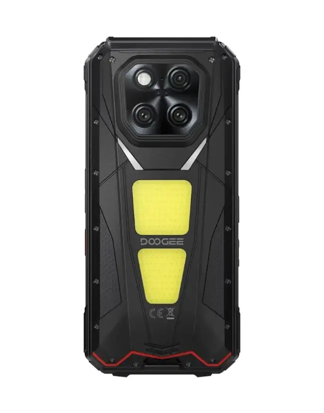 Смартфон DOOGEE V Max Play VIP Edition 16/512GB Armor Black (Проектор, магнітна підставка, магнітний динамік, чохол) - фото 2