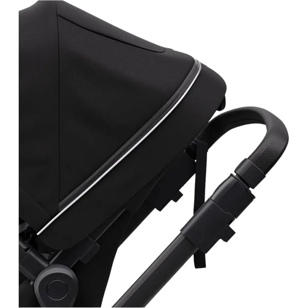 Дитяча коляска Thule Sleek Midnight Black on Black з люлькою (TH 11000026) - фото 7