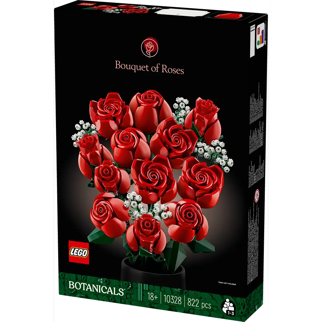 Конструктор LEGO Botanicals Букет троянд 822 деталі (10328) - фото 2