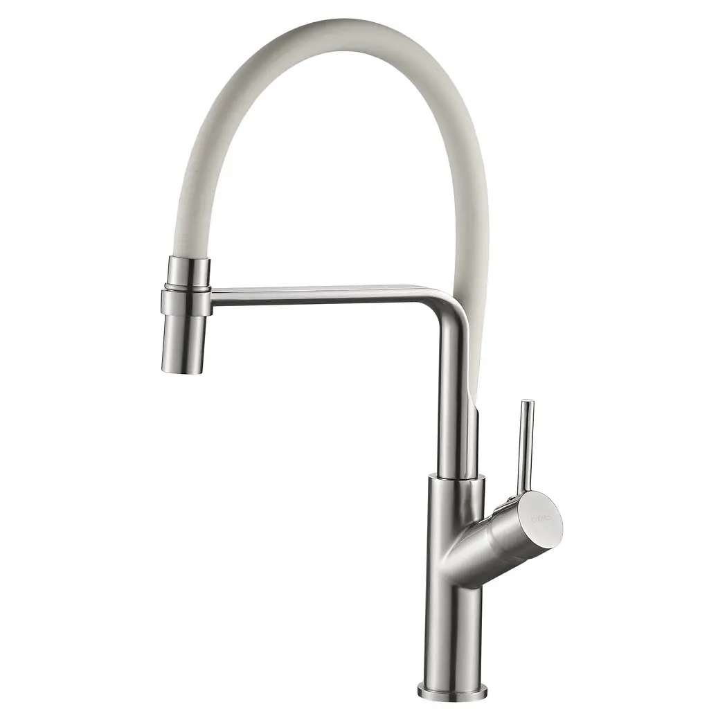 Змішувач для кухні Globus Lux Denver Flex GDF-32-08-06 бежевий (24665) - фото 2