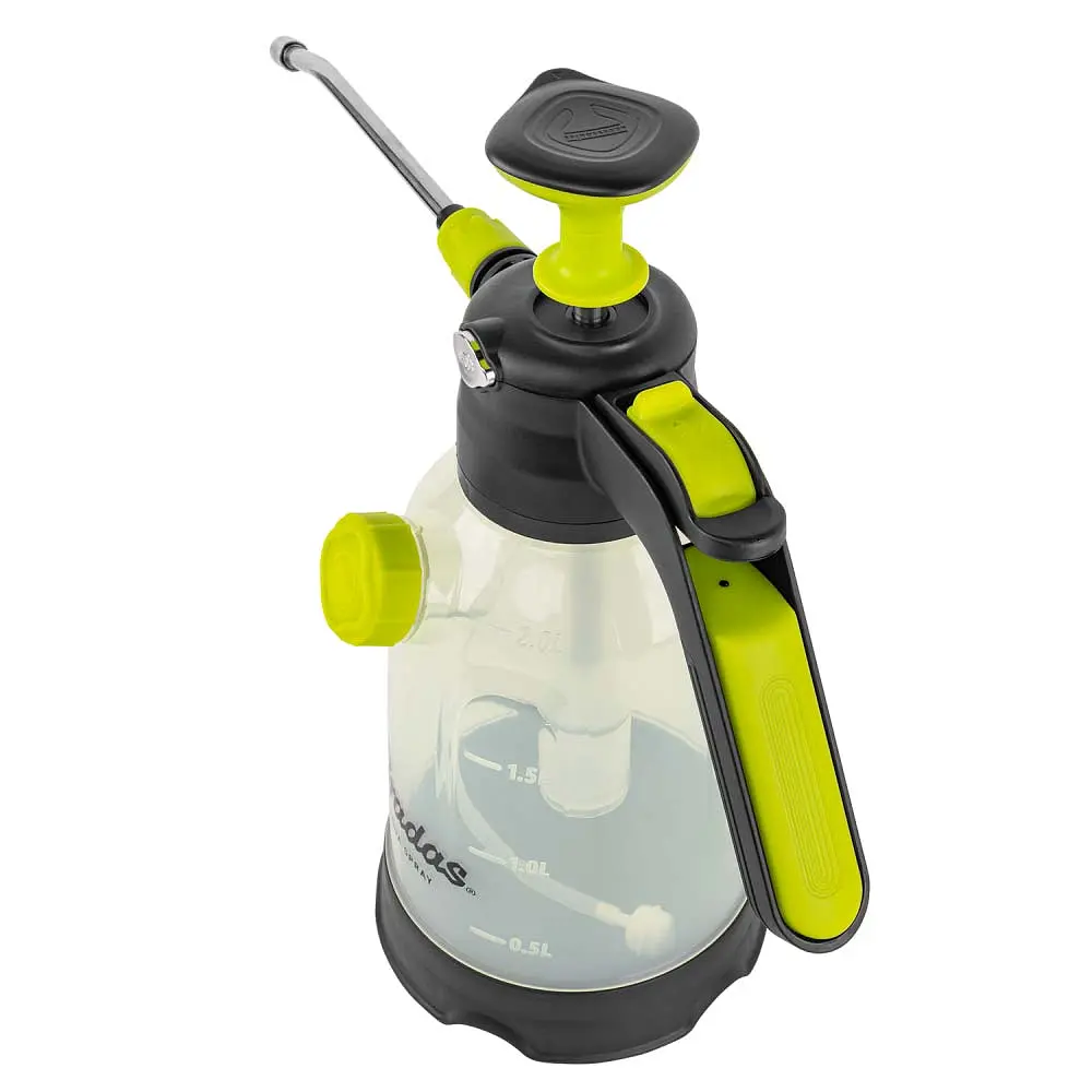Пневматичний обприскувач Bradas AQUA SPRAY CLEAR, з бічним вливом, об'єм: 2 л (AS0200CL/SF) - фото 2