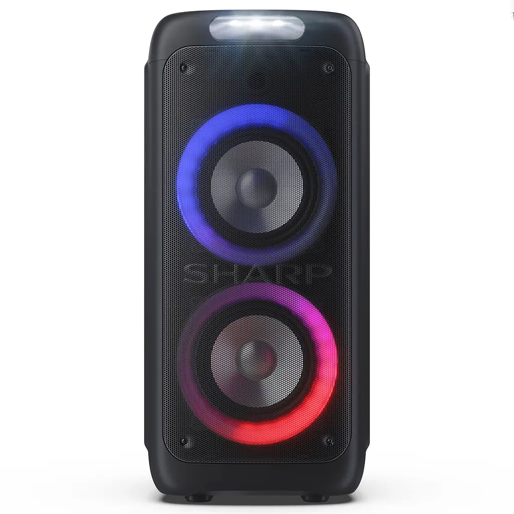 Портативная колонка Sharp Party Speaker PS-949 Black - фото 2