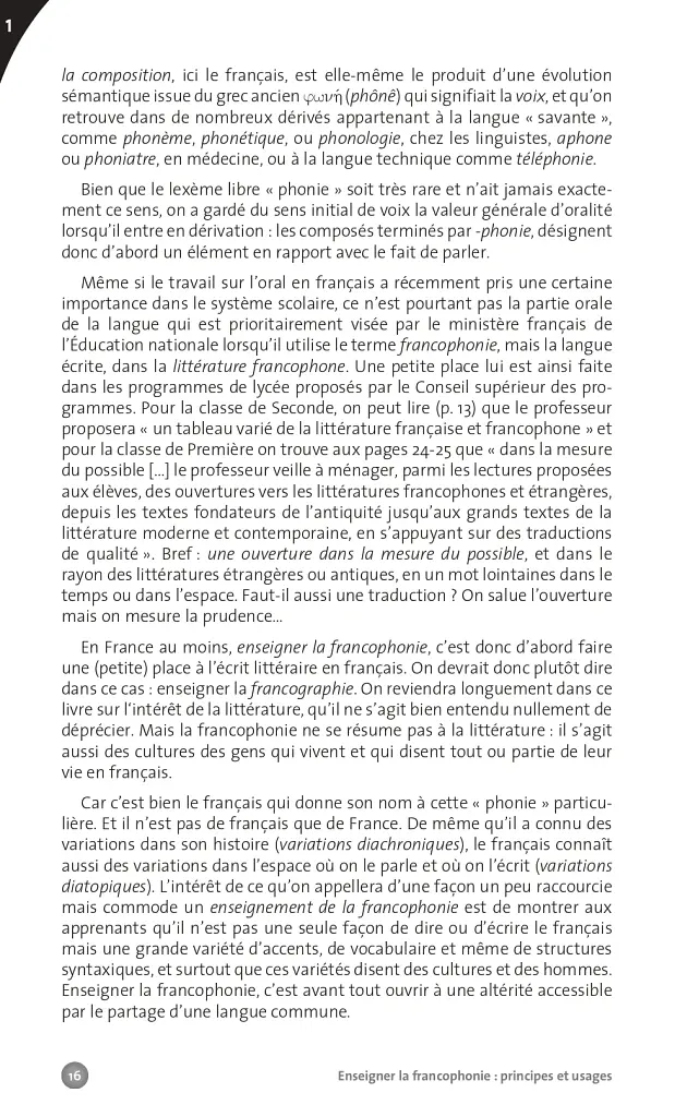 Collection F. Enseigner la francophonie : principes et usages - Жан-П'єр Кюк - фото 8