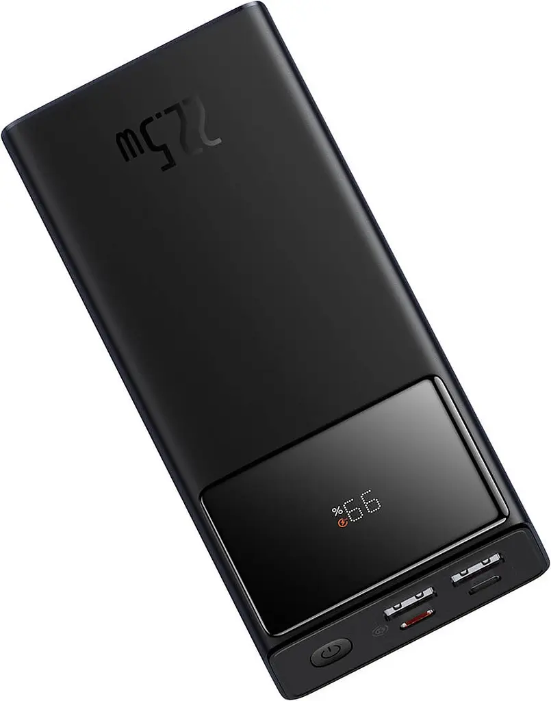 Портативний акумулятор Baseus Star-Lord Digital Display 22.5W 20000mAh black Overseas (PPXJ080001) - фото 3