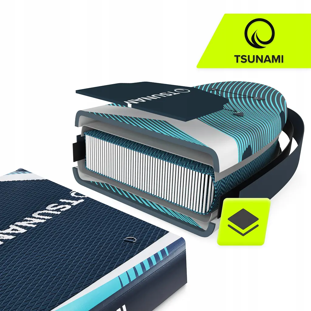 Надувна SUP дошка TSUNAMI PRO 350 см з веслом T12 (P-5905973405607) - фото 6