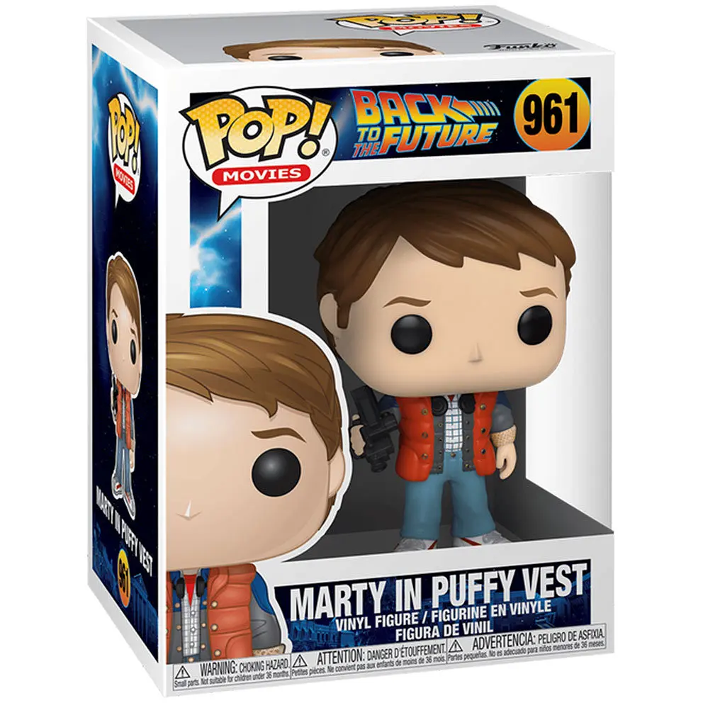 Ігрова фігурка Funko Pop! Back to the Future Marty in puffy vest (48705) - фото 4