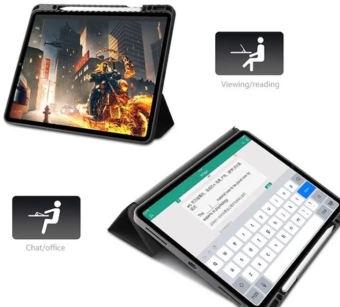 Чохол-книжка Mutural Yashi Smart Case для Apple iPad Air 10.9 2020 [Black] [52322] - фото 7
