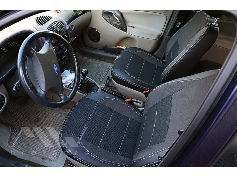 Авточохли модельні MW Brothers для Lada Kalina 1118 c 2004 - фото 4