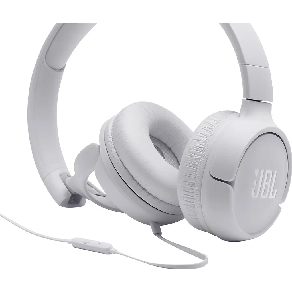 Навушники JBL T500 White (JBLT500WHT) [38543] - фото 4