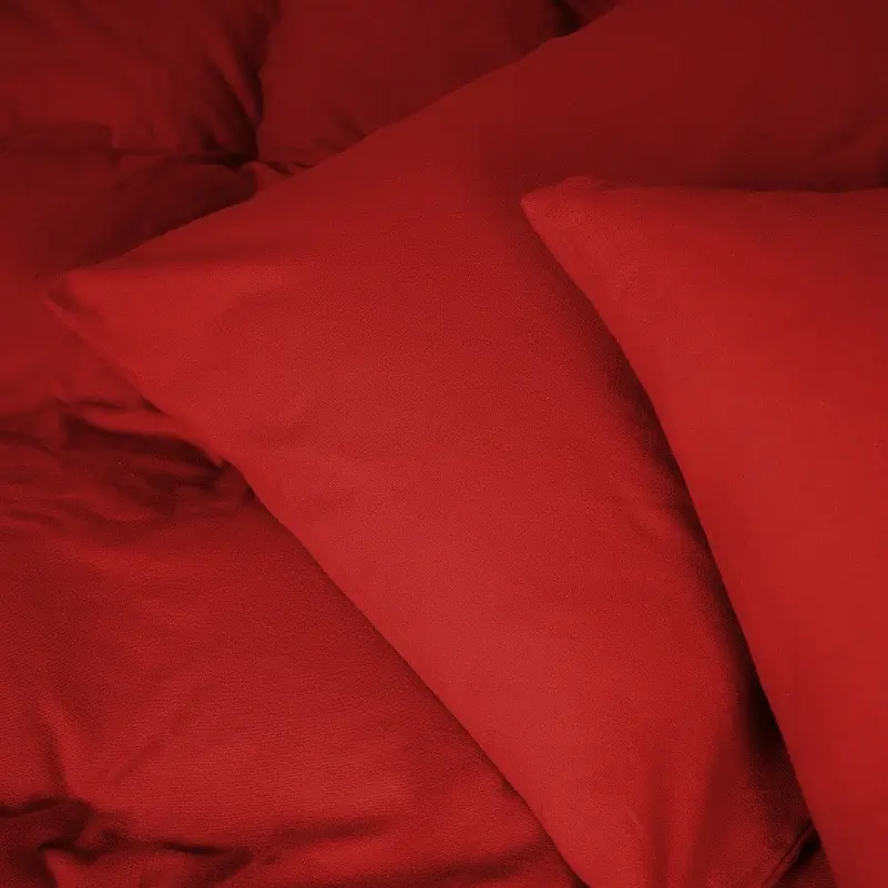 Наволочка MirSon Фланель 009 Red 40х40 см (2200009651687) - фото 8