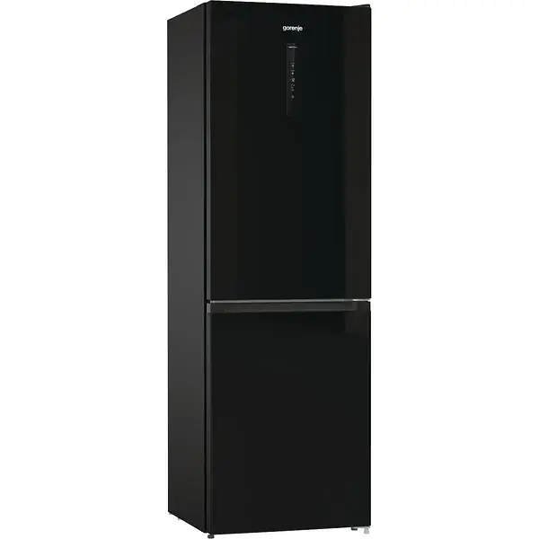 Холодильник Gorenje з нижн. мороз. камерою 185х60х60 см 2 двері 204(96) л А++ NoFrost+ LED дисплей чорний - фото 8