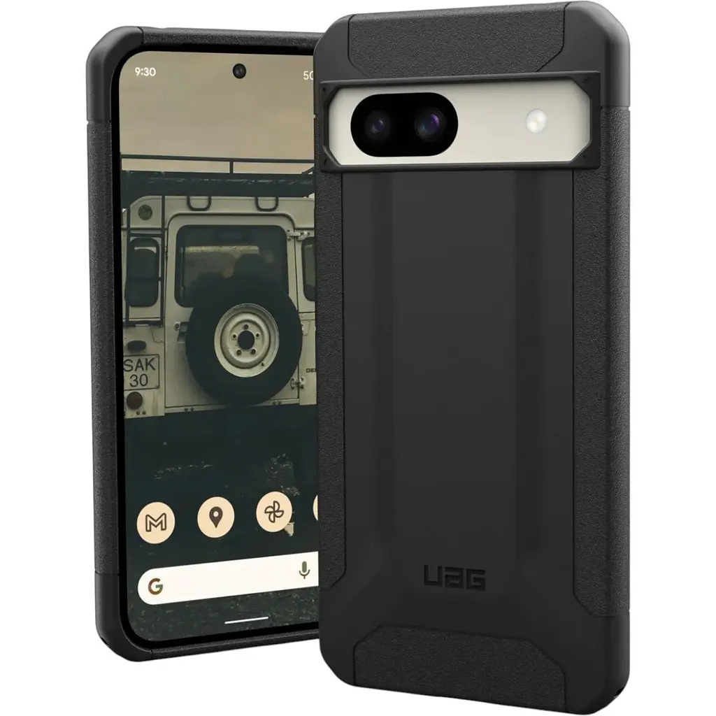 Оригінальний протиударний чохол UAG Scout для Google Pixel 8a (6.1") Black (614450114040) - фото 1