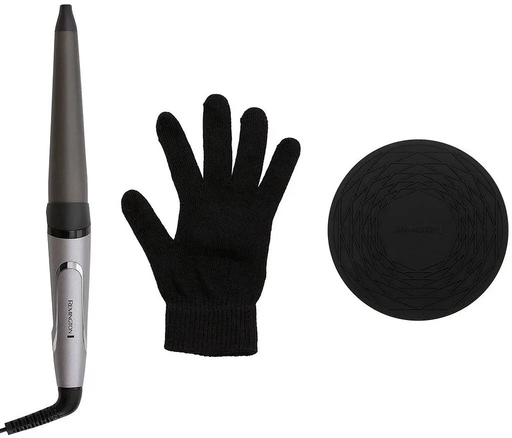 Плойка Remington ProLuxe, конусна, темп.режимів-9, D-19-32mm, 130-210С, кераміка, сріблястий - фото 3