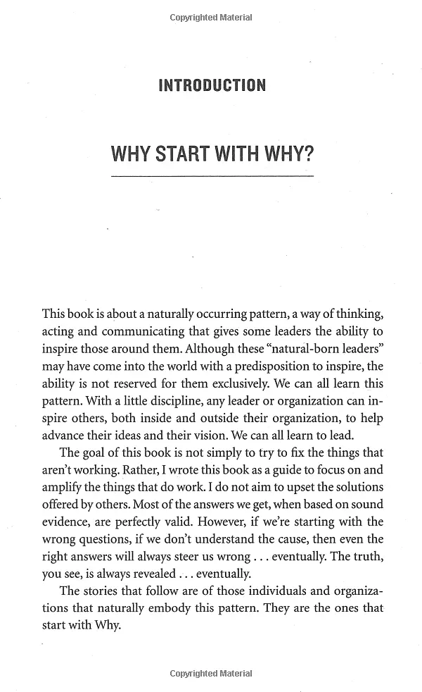 Start with Why. How Great Leaders Inspire Everyone to Take Action - фото 5