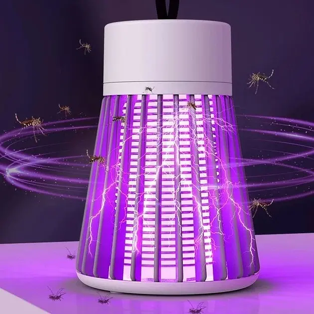 Лампа пастка для комарів 5W від USB Електрична пастка знищувач комах UKC Mosquito Killer Lamp