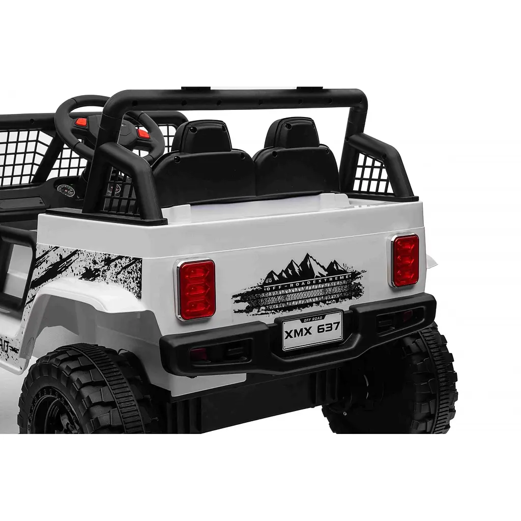 Детский электромобиль Ramiz Off Road 4x4 Sport 12 В, White (PA.XMX-637.BIA) - фото 16