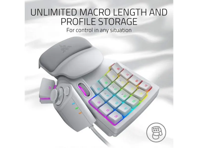 Клавіатура Razer Tartarus Pro Mercury (RZ07-03110200-R3M1) - фото 3