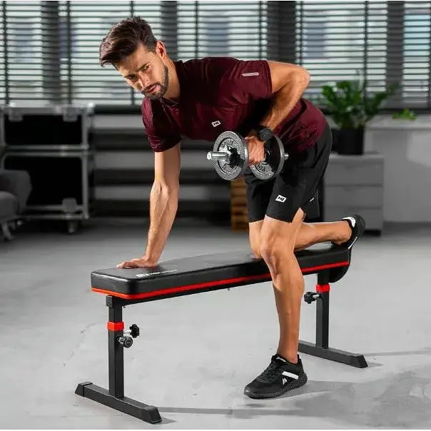 Лавка тренировочная Hop-Sport HS-1025 Pro для жима горизонтальная регулируемая для жима - фото 3