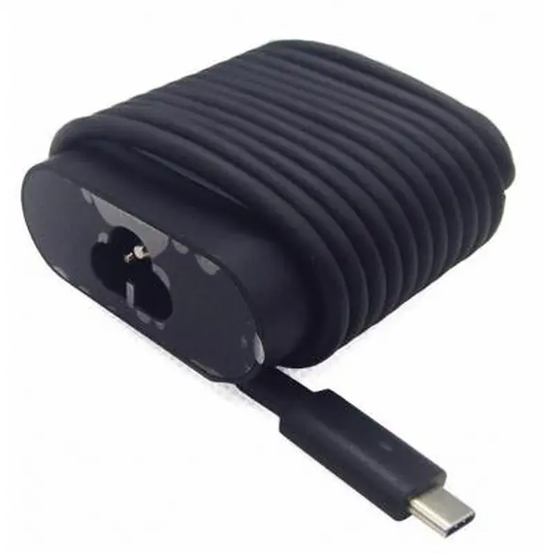 Блок живлення до ноутбука Dell 45W 20V, 2.25A + 5V, 2A, роз'єм USB Type C, Oval-корпус (LA45NM150 / A40217)