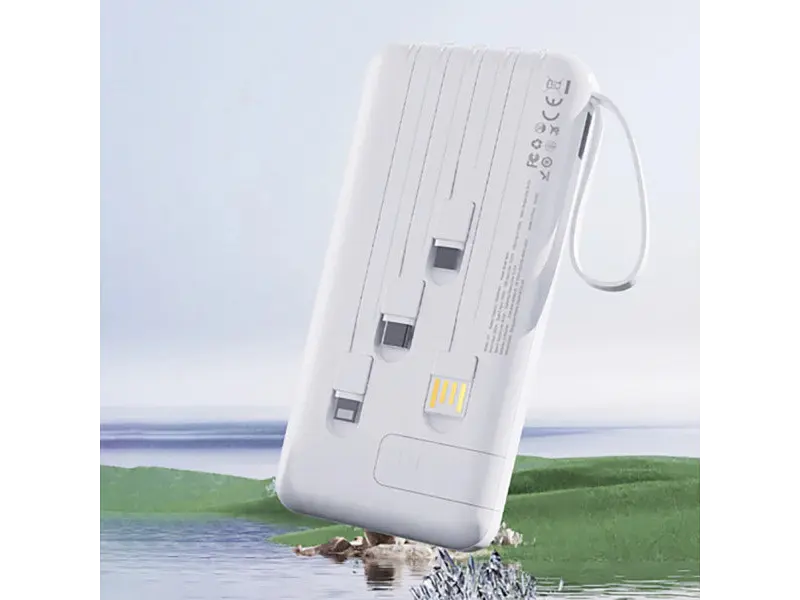 Зовнішній акумулятор (Power Bank) Dudao 10000mAh K11 10W White (6977196681860) - фото 2
