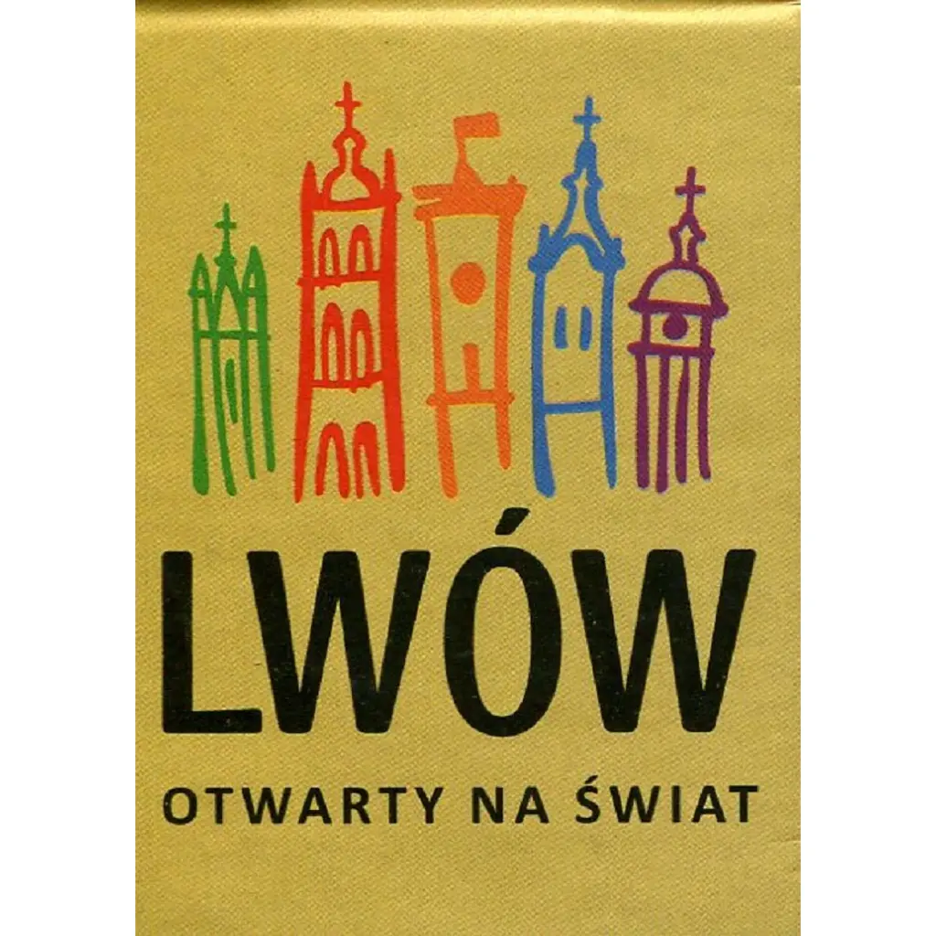 Lwów. Otwarty na świat. Книжка-магніт -
