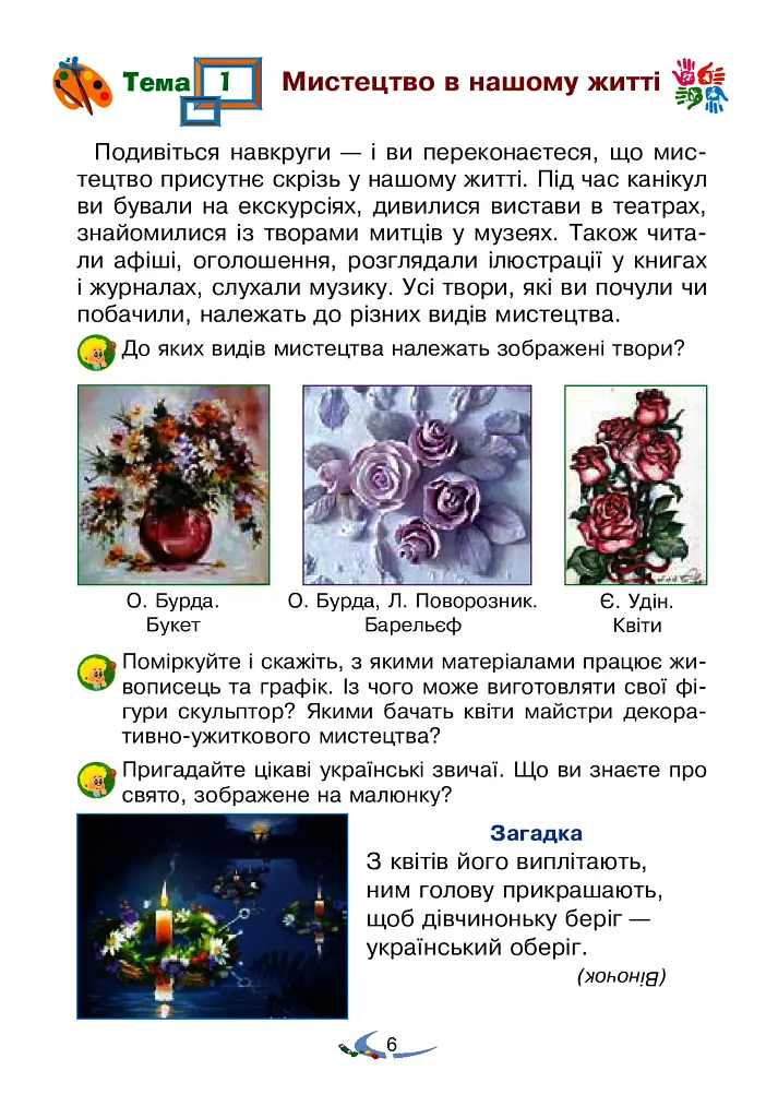 Мистецтво. Підручник інтегрованого курсу для 3 класу закладів загальної середньої освіти - фото 6