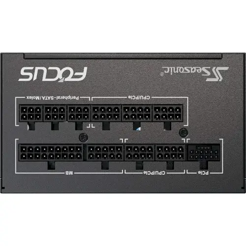 Блок живлення 1000 Вт, Seasonic Focus GX ATX 3.1, Black, модульний (FOCUS-GX-1000-ATX31) - фото 5