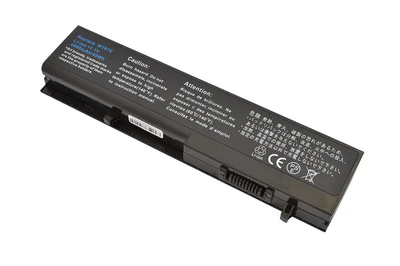 Акумулятор для ноутбука Dell RK813 Studio 1435 11.1V Black 4400 mAh - фото 2