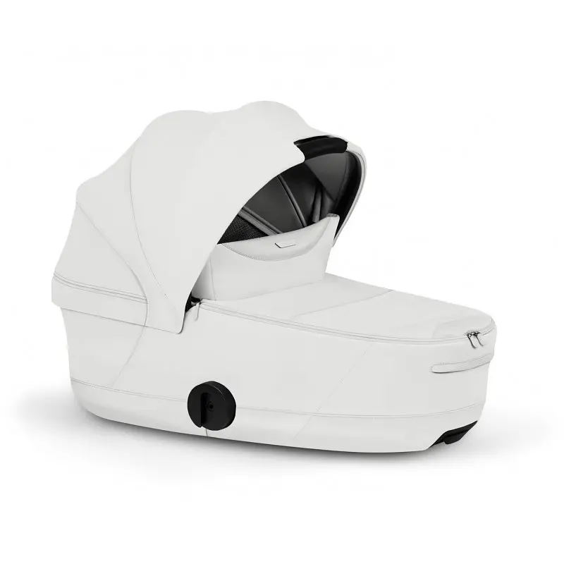 Cybex Mios Style 5.0 коляска 2 в 1 Off White шасі Chrome - фото 4
