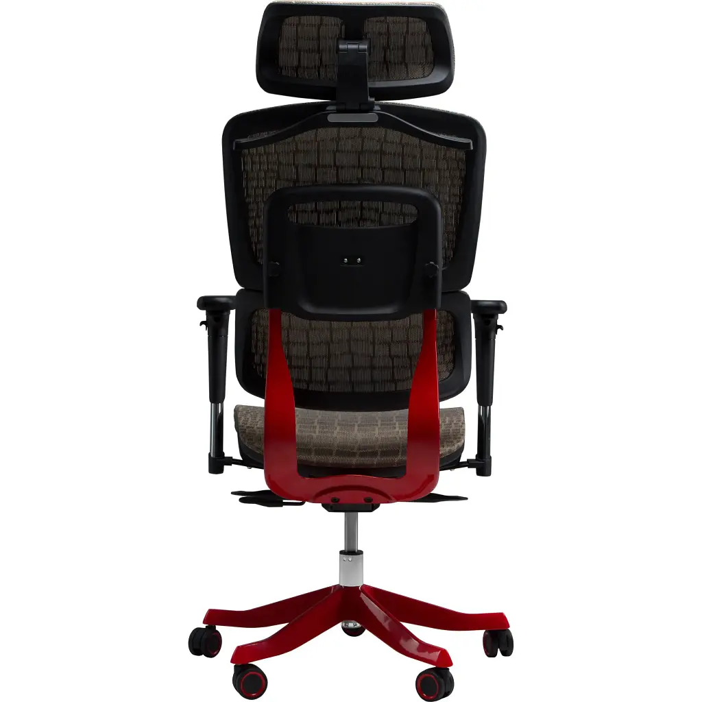 Геймерское кресло GT Racer X-626 Gray/Red [122618] - фото 4