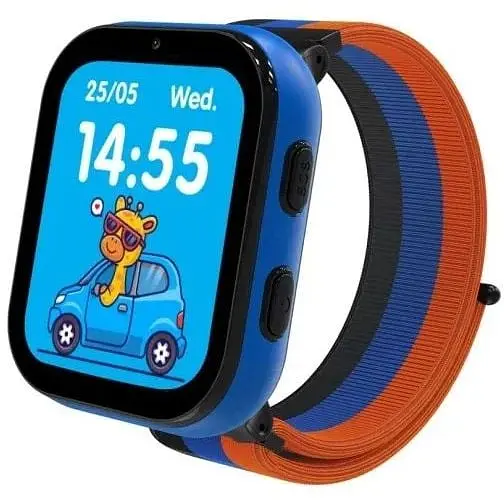 Дитячий смарт-годинник Gelius GP-PK008 (Rainbow) з GPS/4G Black - фото 2