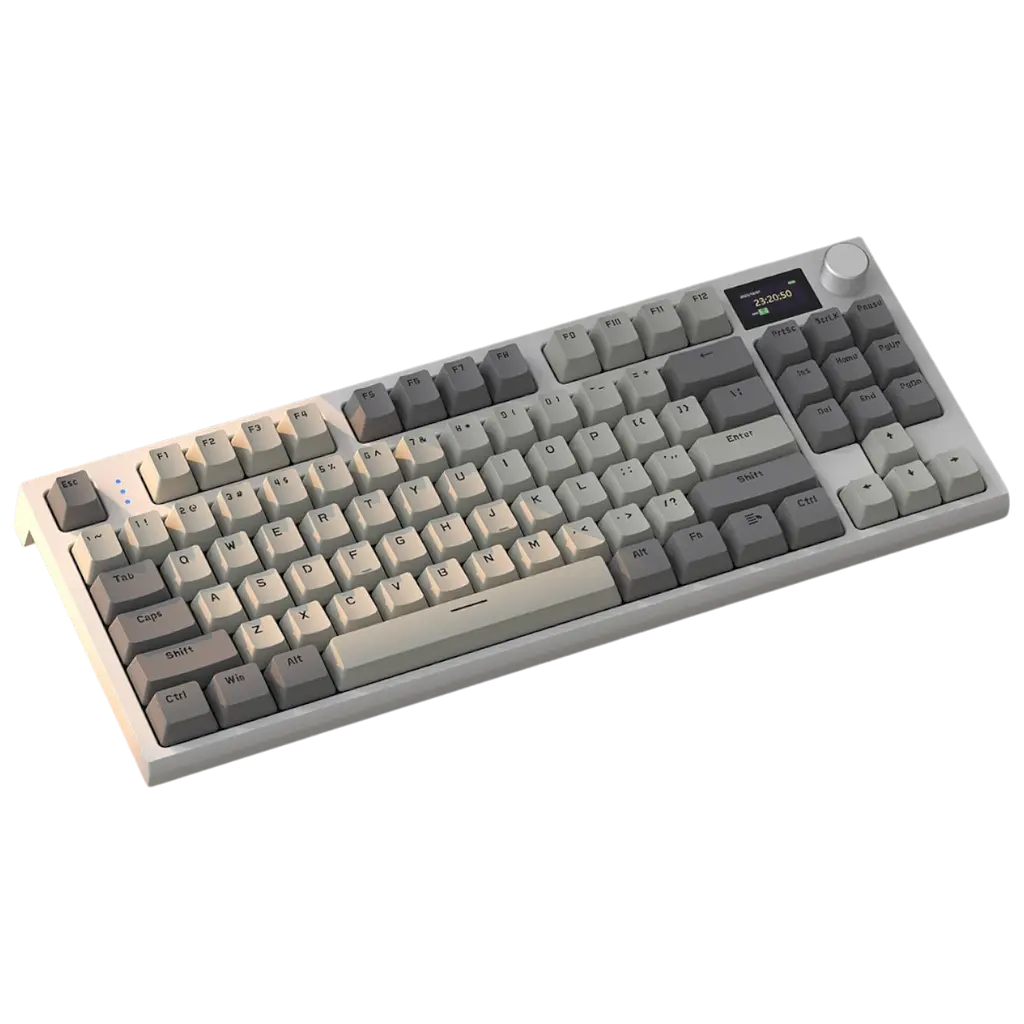 Клавиатура Attack Shark K86 RGB Retro Grey - фото 2