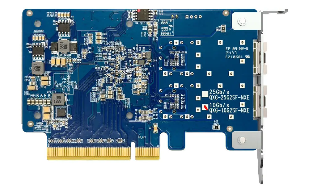 Сетевая карта Dual-port SFP+ 10GbE Gen3 x8 (Broadcom BCM57412) QNAP teh0018073 - фото 7