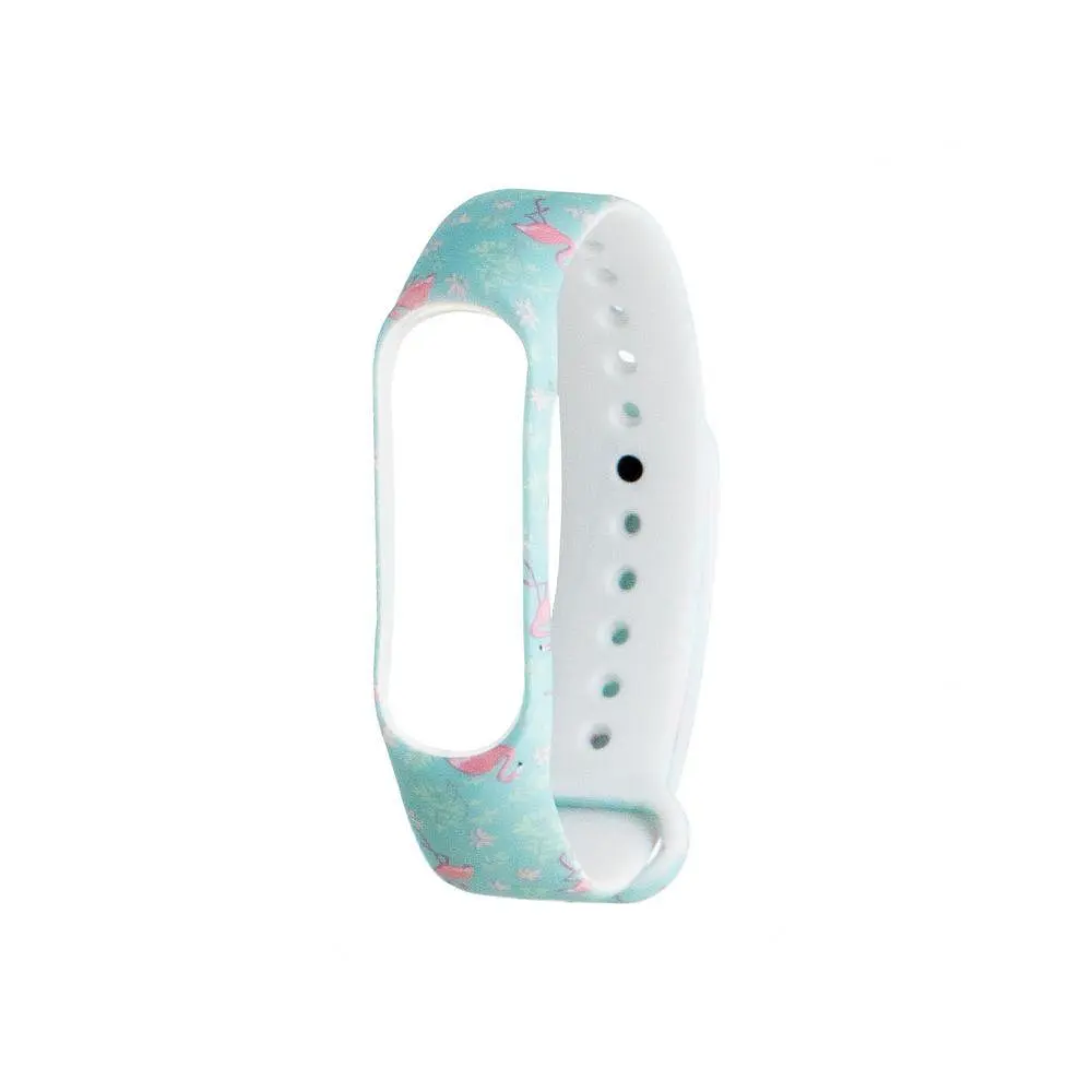 Ремешок для фитнес-браслета Xiaomi для Mi Band 3/4 Pattern - фото 3