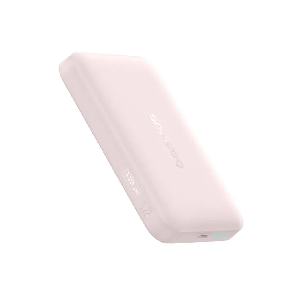 Повербанк Baseus магнітний рожевий 22.5 Вт 10000 mAh - фото 2