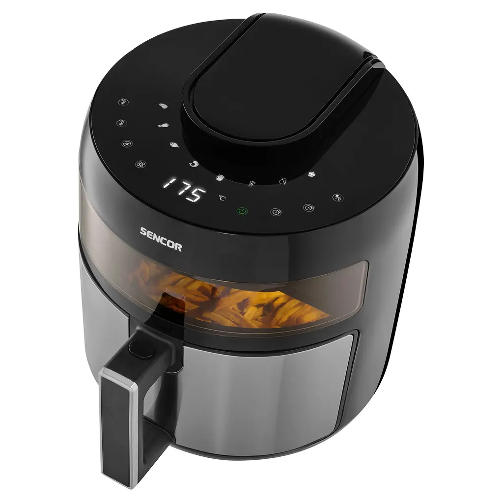 Аэрогриль Sencor Vita серо-черный 1500 Вт (SFR5010BK) - фото 5