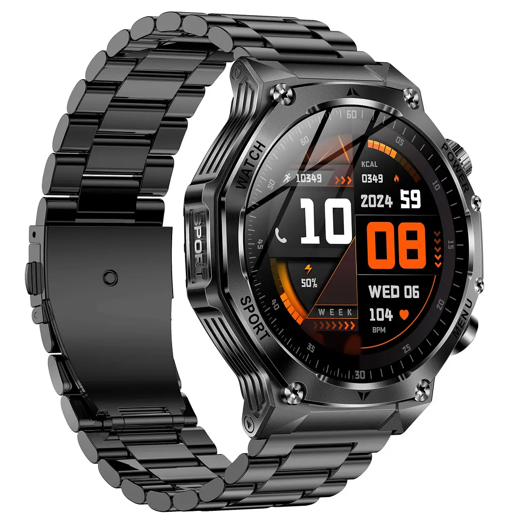 Часы Smart Surf X Pro Black Steel, 2 ремешка - фото 28