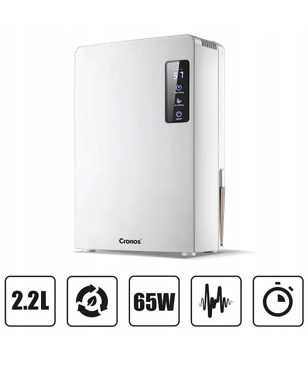 Осушувач повітря Cronos DH2200A 2.2L White - фото 4