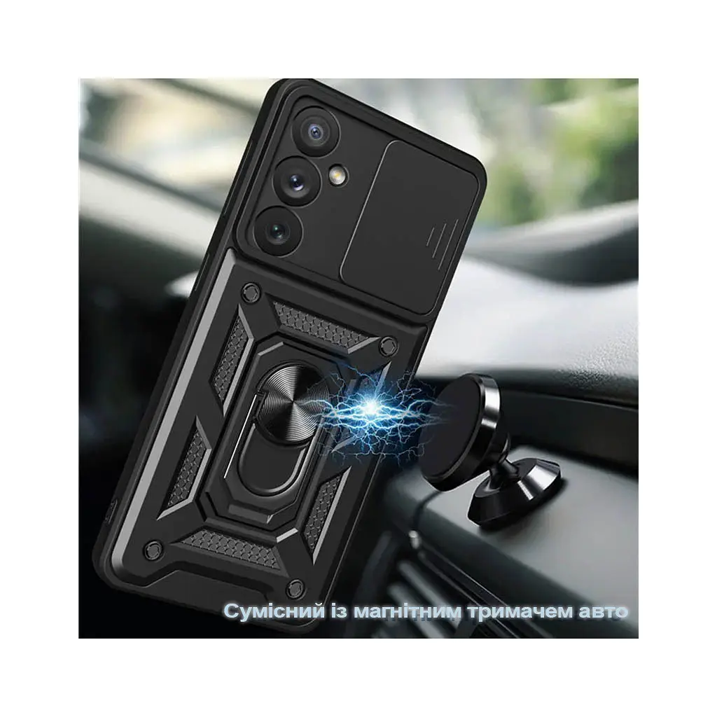 Чохол до мобільного телефона BeCover Military Samsung Galaxy A17 5G SM-A17 Black (713901) - фото 2